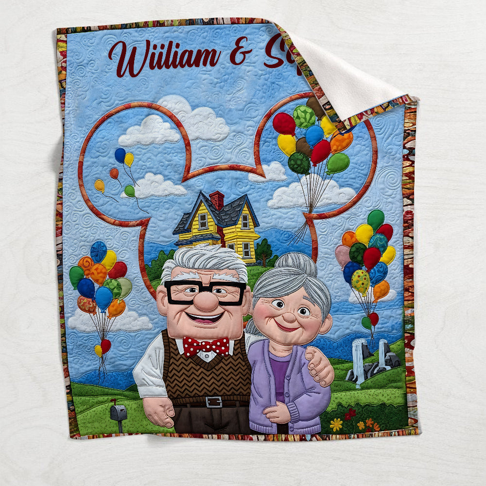 You Are My Greatest Adventure - Personalized Couple Blanket