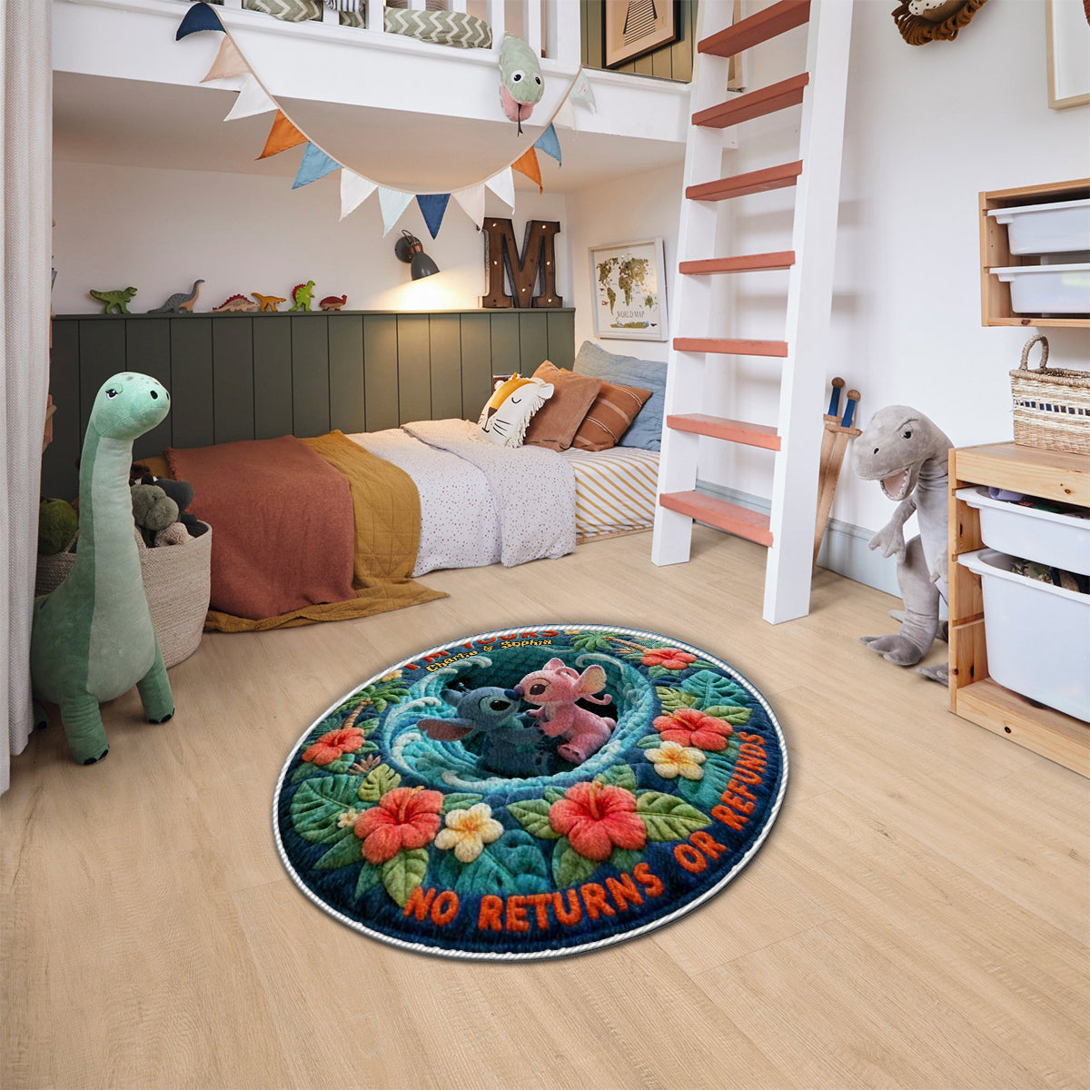 I'm Yours - Personalized Ohana Non-Slip Tufted Rug