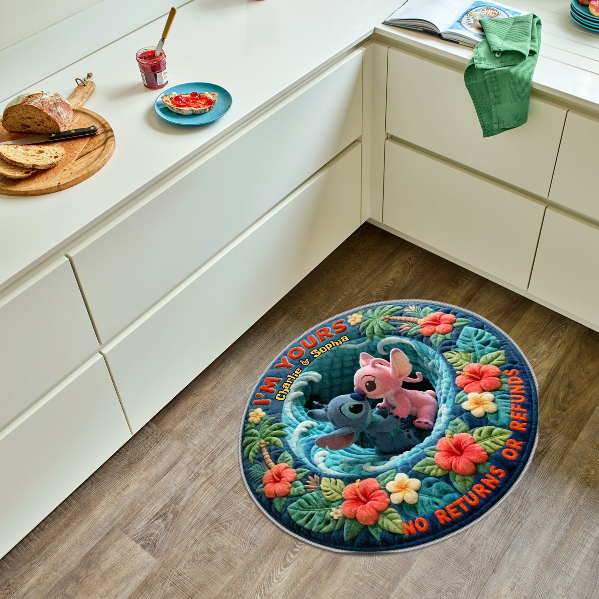 I'm Yours - Personalized Ohana Non-Slip Tufted Rug
