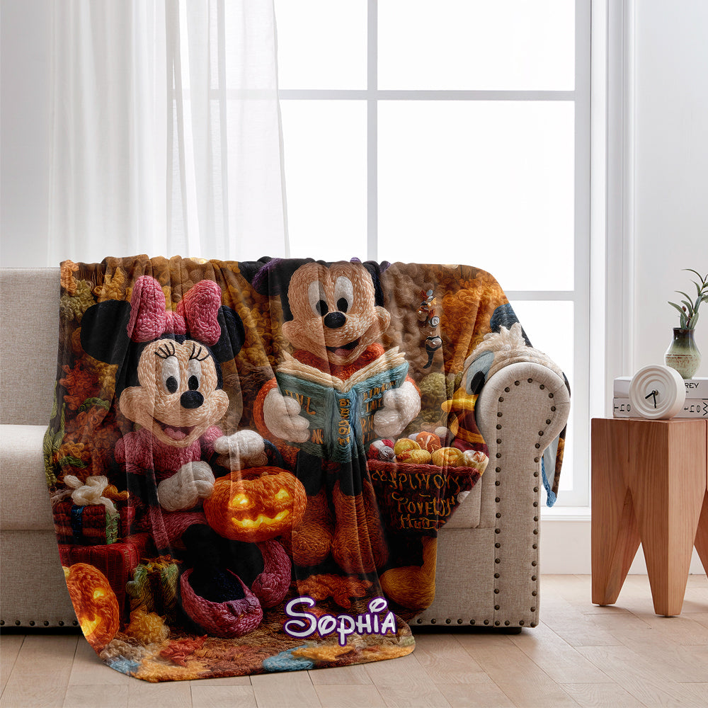 Magic Land - Personalized Mouse Blanket