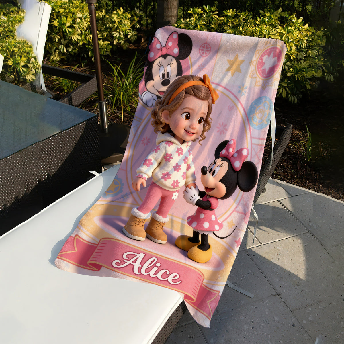 Custom Any Character - Personalized Kid Quick-dry Beach Towel/ Bath Towel