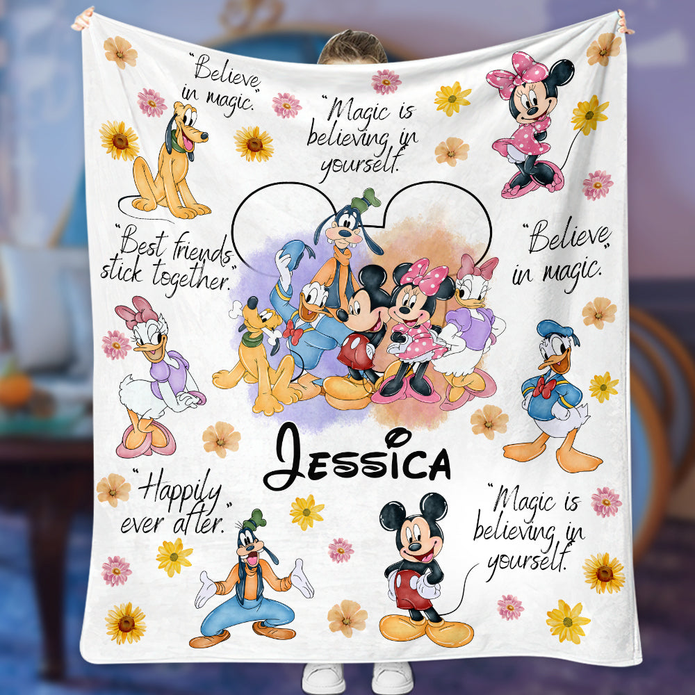 Magical Moments - Personalized Mouse Blanket