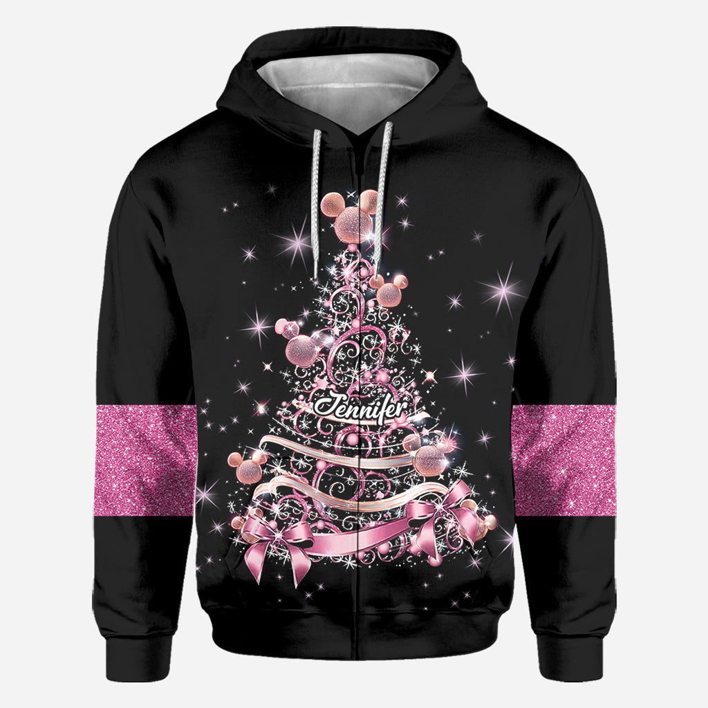Magical Christmas Tree - Personalized Mouse All Over Shirt