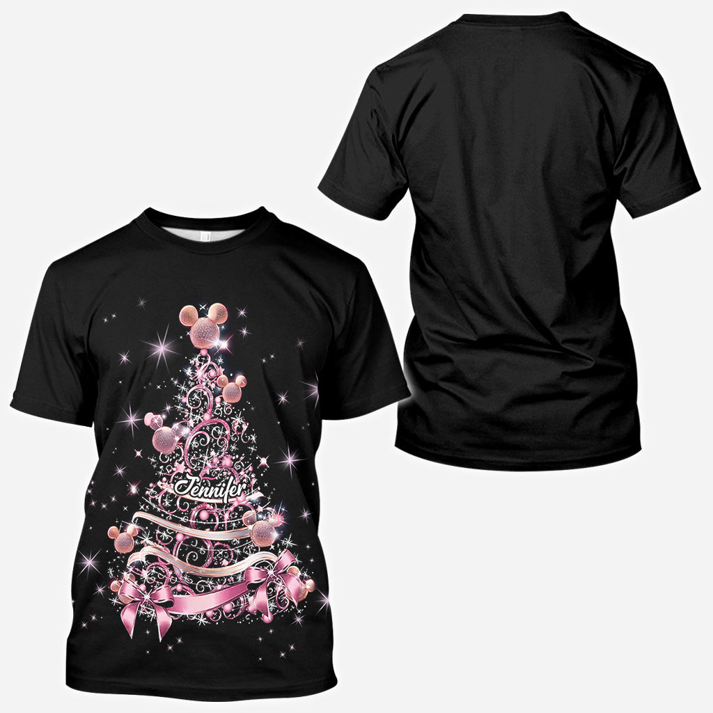Magical Christmas Tree - Personalized Mouse All Over Shirt