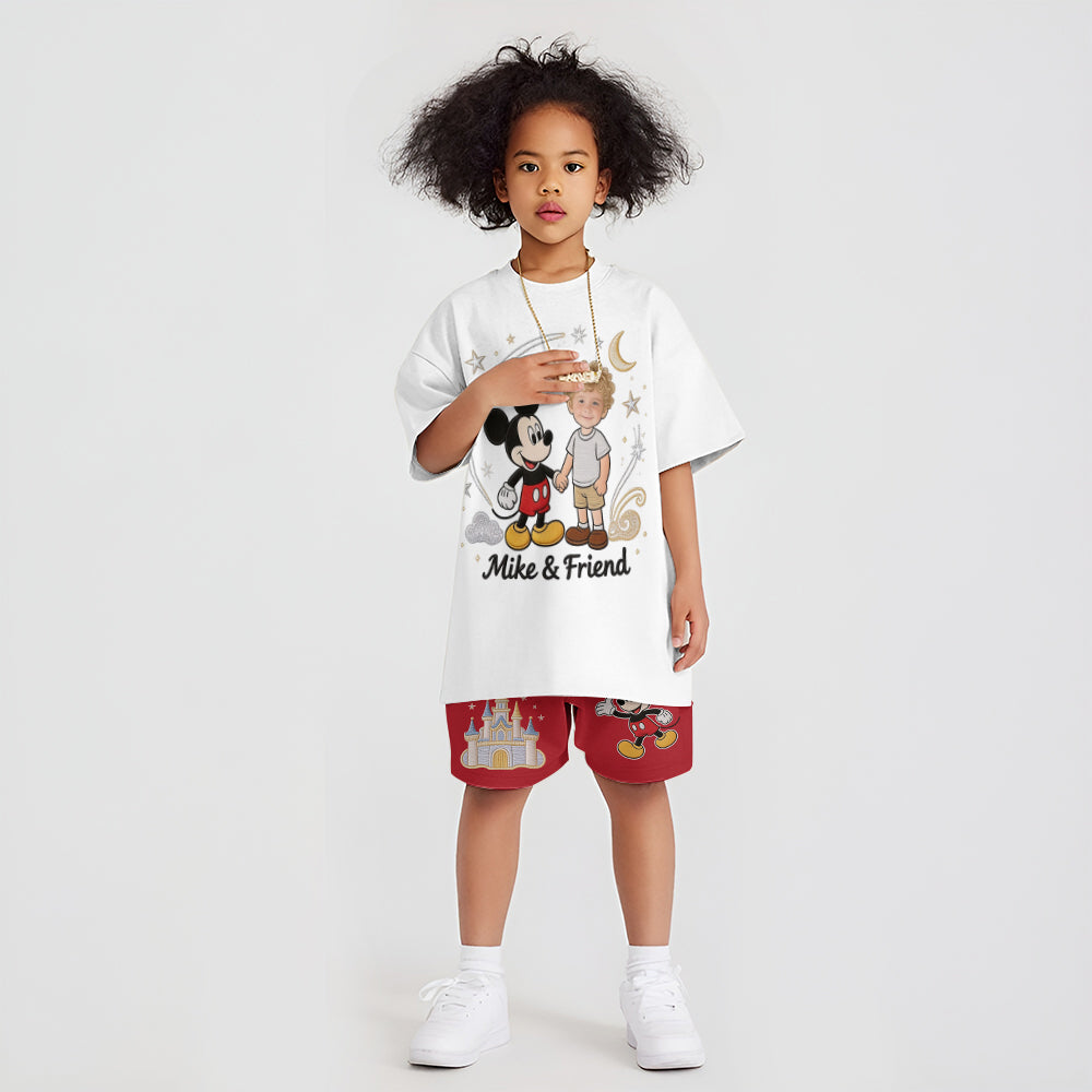 Cute Gift for Your Kids - Personalized Kid Kid T-shirt & Shorts