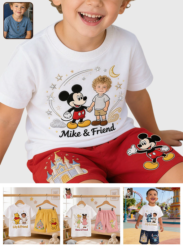 Cute Gift for Your Kids - Personalized Kid Kid T-shirt & Shorts