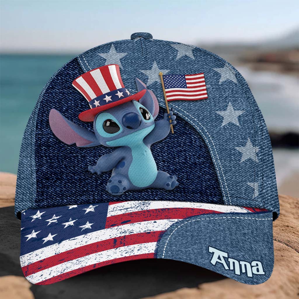 All-American Alien - Personalized Ohana Classic Cap