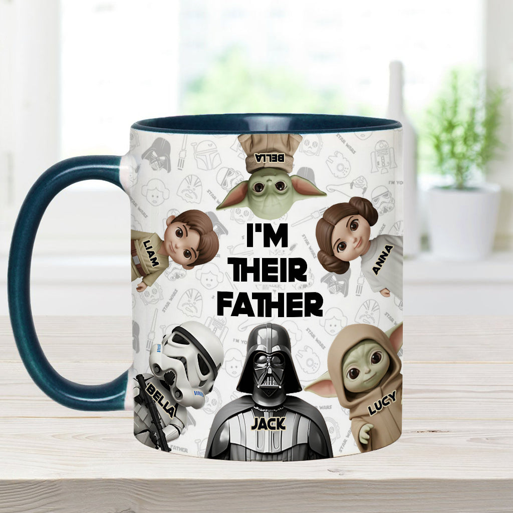 I'm Their Father - Personalized The Force Accent Mug