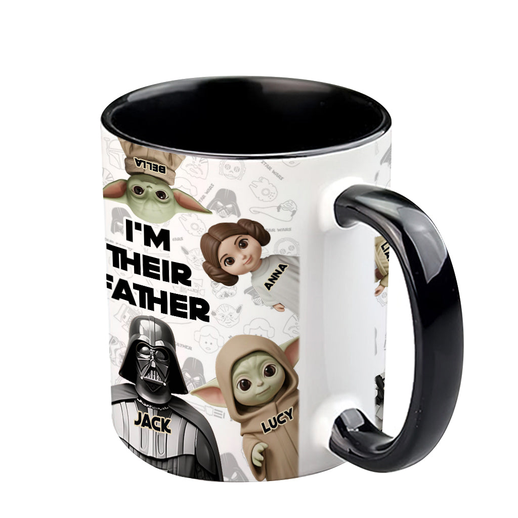 I'm Their Father - Personalized The Force Accent Mug