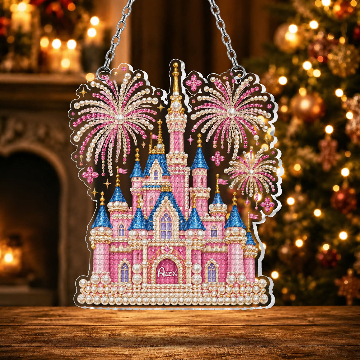Magic Castle - Personalized Dream Trip Diamond Painting Ornament Kit