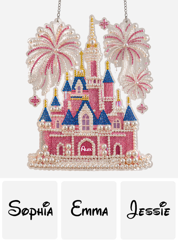 Magic Castle - Personalized Dream Trip Diamond Painting Ornament Kit