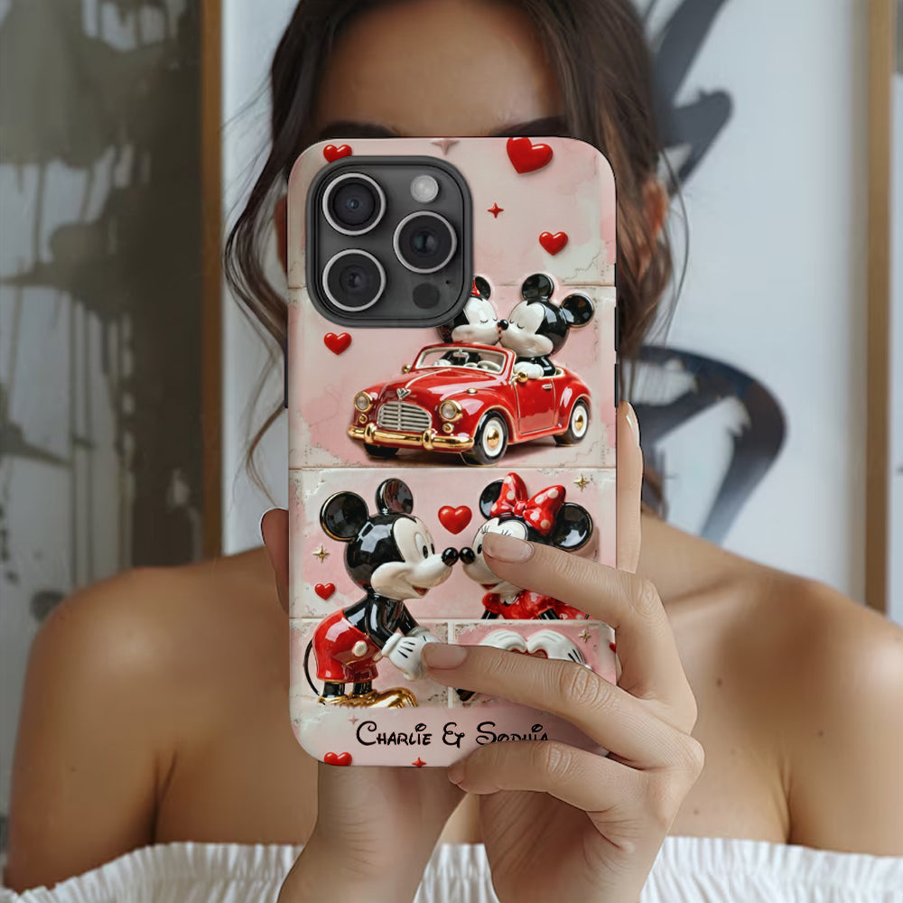 Happily Ever After - Personalized Mouse Full Print Phone Case