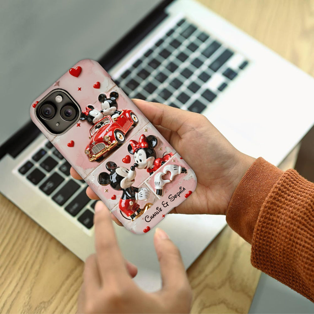 Happily Ever After - Personalized Mouse Full Print Phone Case