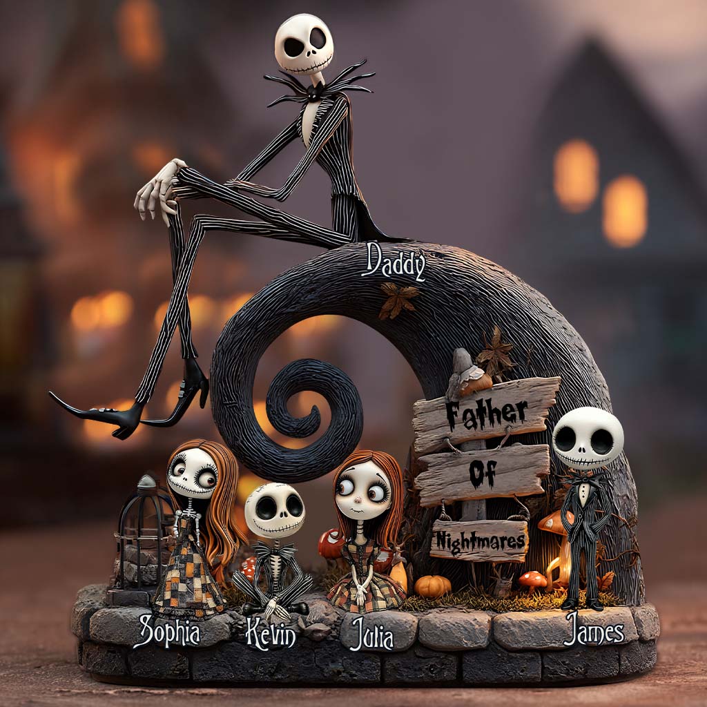 Father Of Nightmares - Personalized Nightmare Custom Shaped Acrylic Plaque