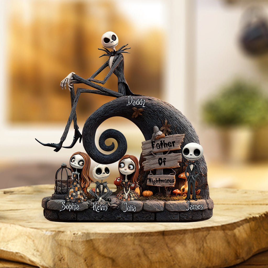 Father Of Nightmares - Personalized Nightmare Custom Shaped Acrylic Plaque