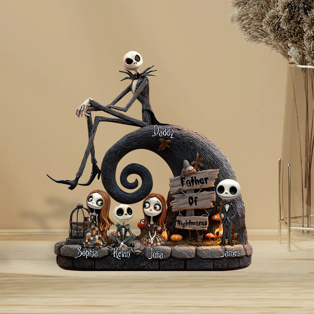 Father Of Nightmares - Personalized Nightmare Custom Shaped Acrylic Plaque