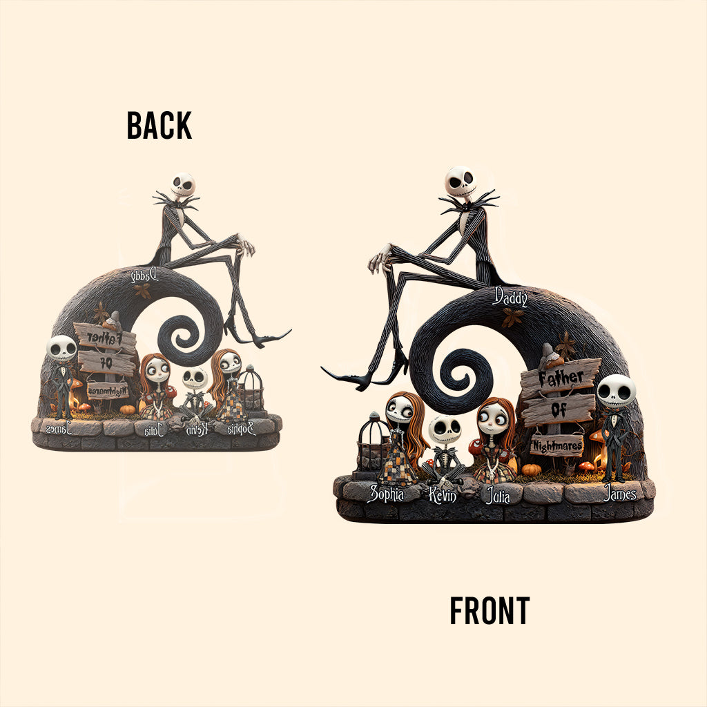 Father Of Nightmares - Personalized Nightmare Custom Shaped Acrylic Plaque