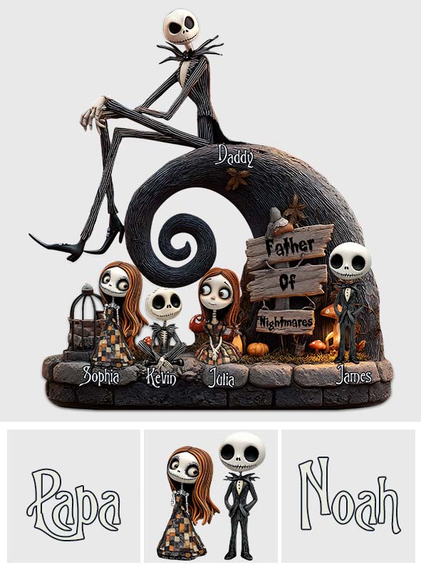 Father Of Nightmares - Personalized Nightmare Custom Shaped Acrylic Plaque