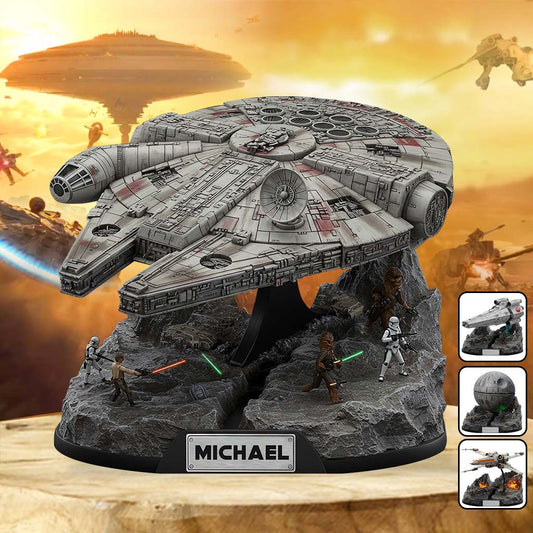 The Best In The Galaxy - Personalized The Force Custom Shaped Acrylic Plaque