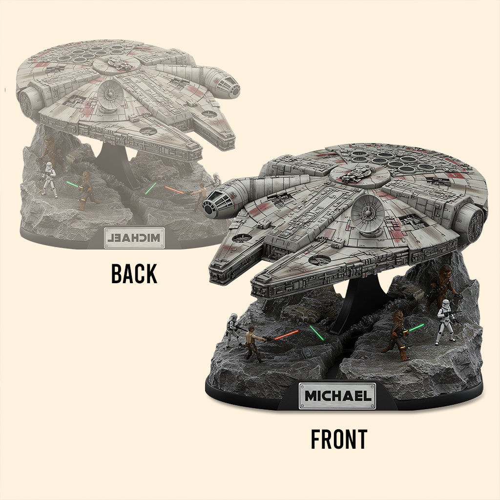 The Best In The Galaxy - Personalized The Force Custom Shaped Acrylic Plaque