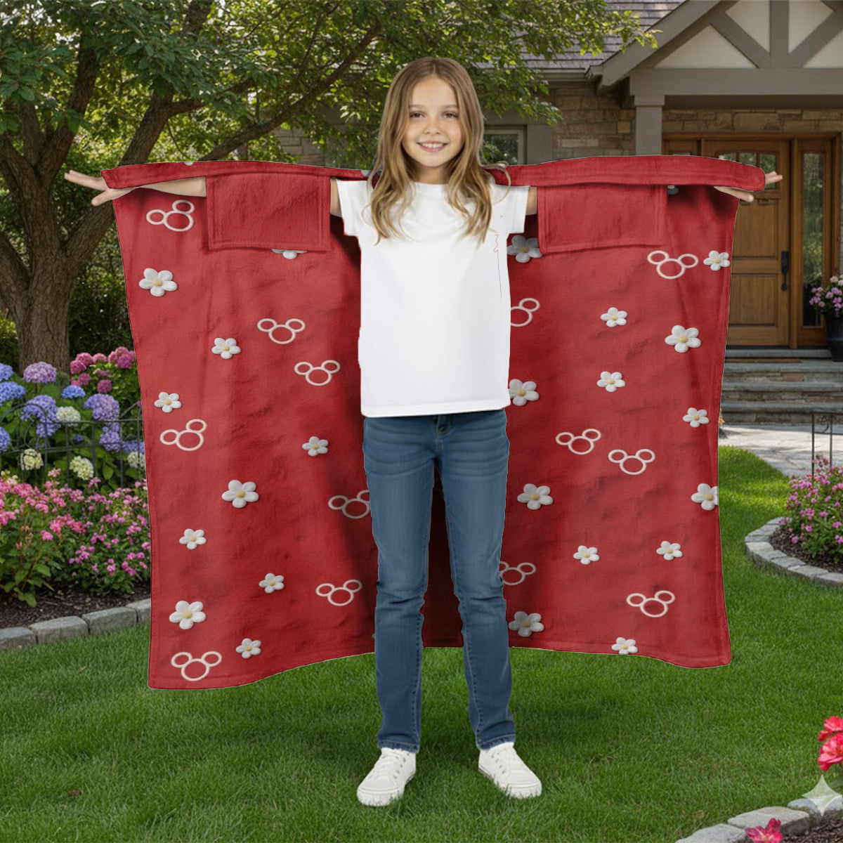 Magical Friends - Personalized Mouse Wearable Blanket