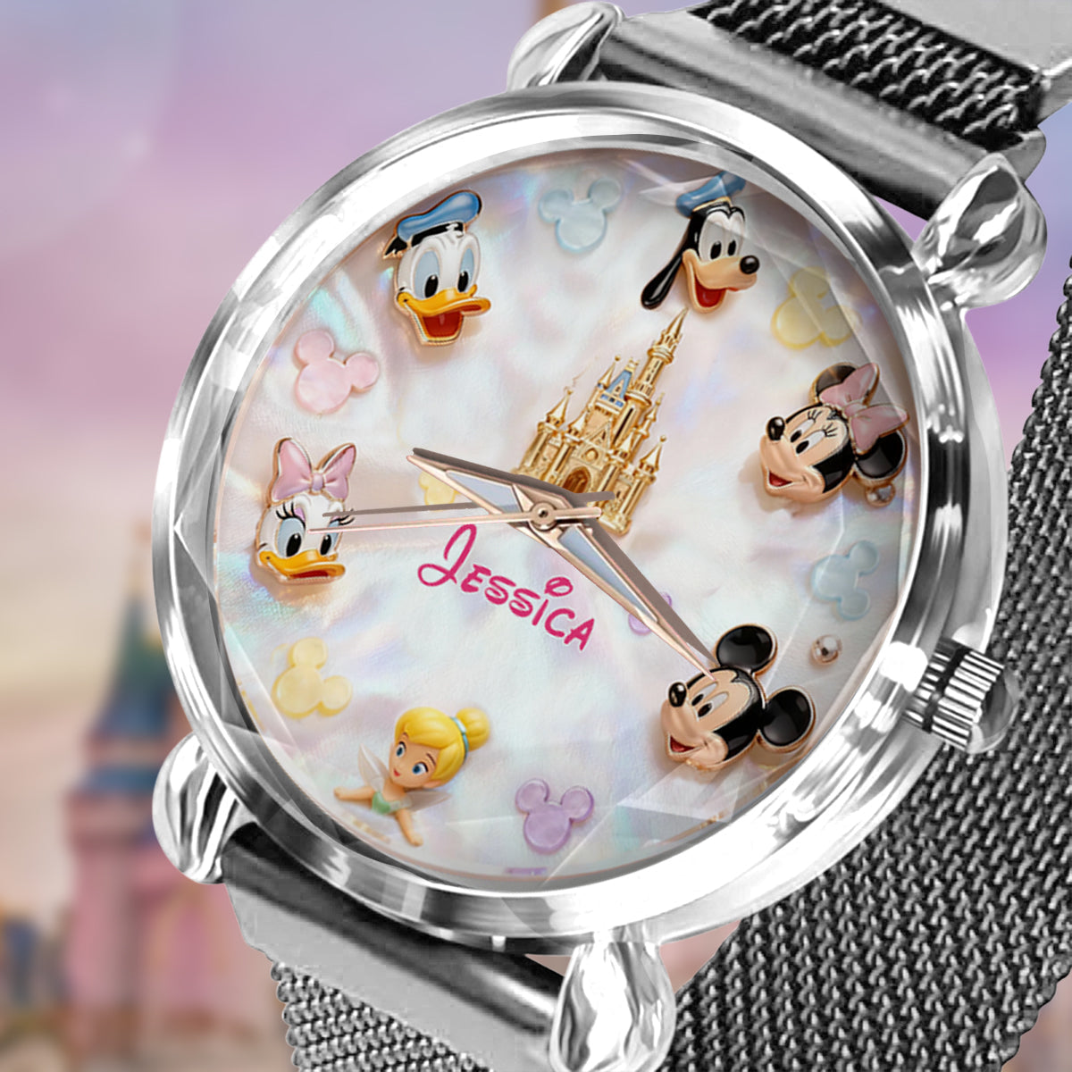 Magic Friends - Personalized Mouse Women Hand Watch