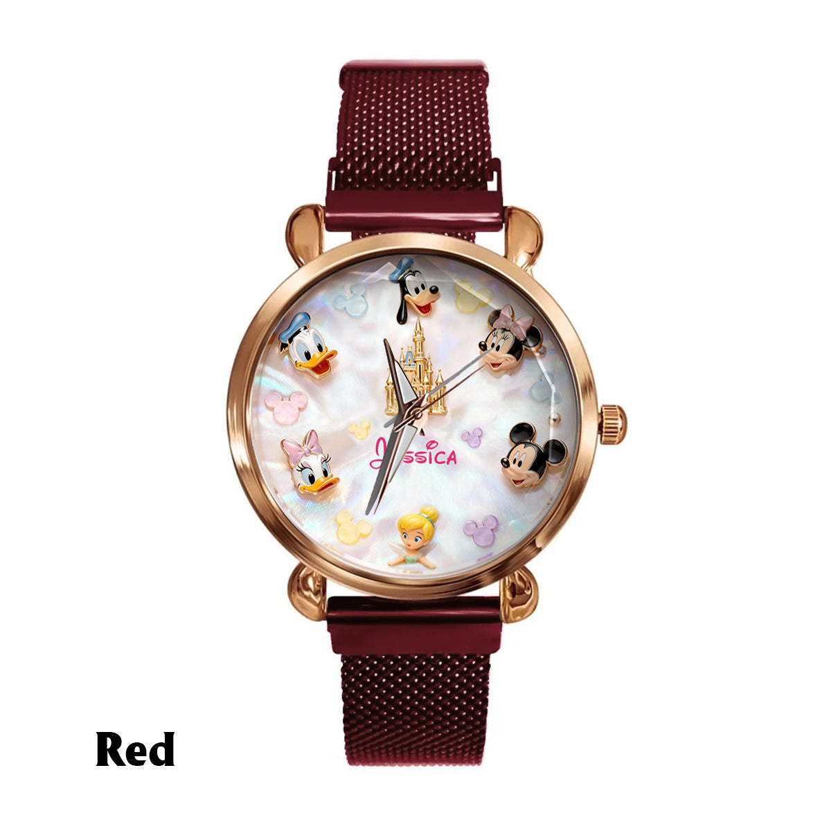 Magic Friends - Personalized Mouse Women Hand Watch