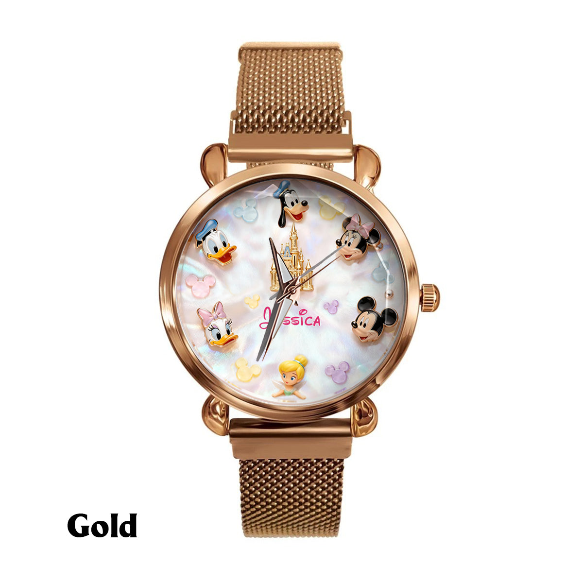 Magic Friends - Personalized Mouse Women Hand Watch