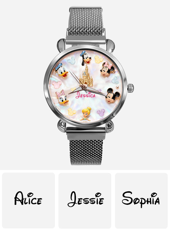 Magic Friends - Personalized Mouse Women Hand Watch