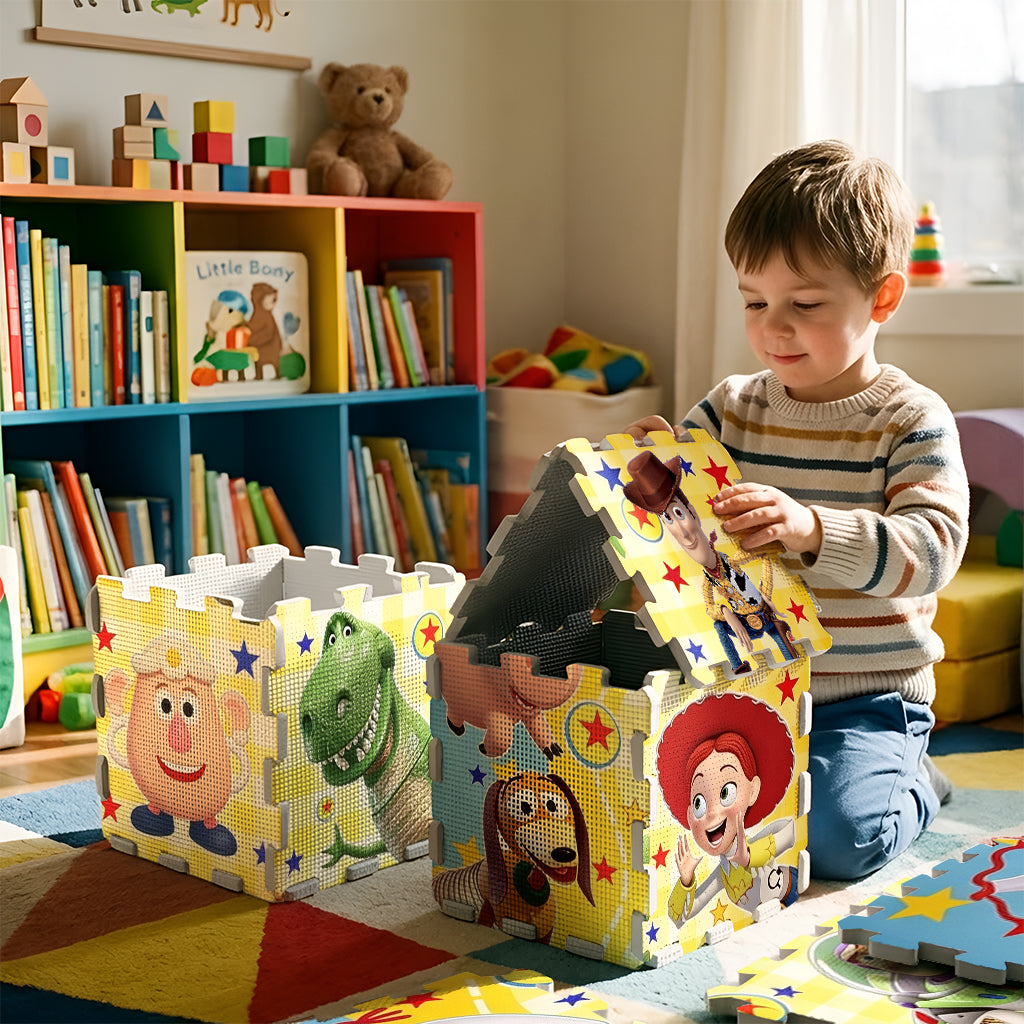 Buddy Toy - Personalized Movie For Kids Foam Puzzle Mat