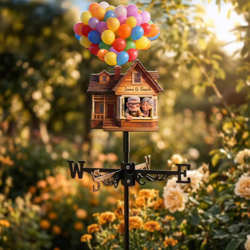 You Are My Greatest Adventure - Personalized Up Movie Couple Weather Vane