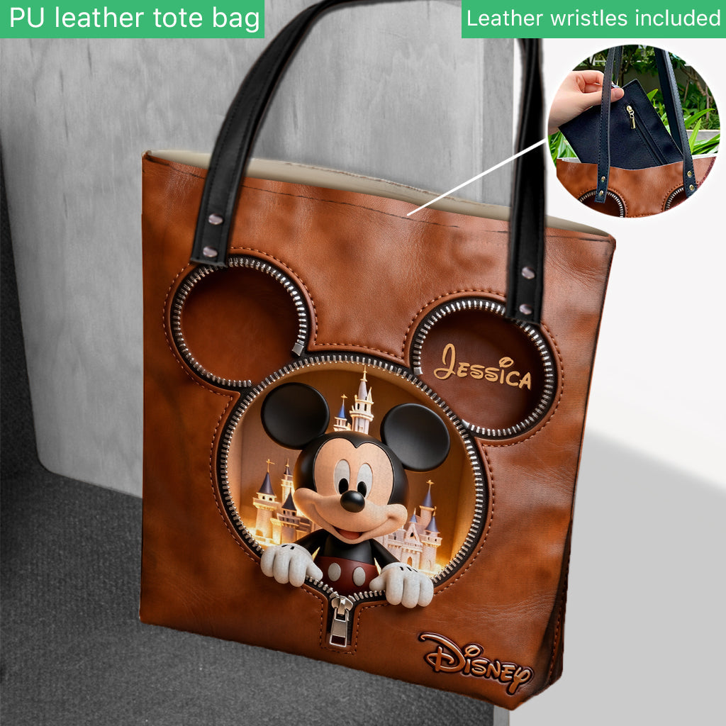 The Magical Castle - Personalized Mouse Tote Bag