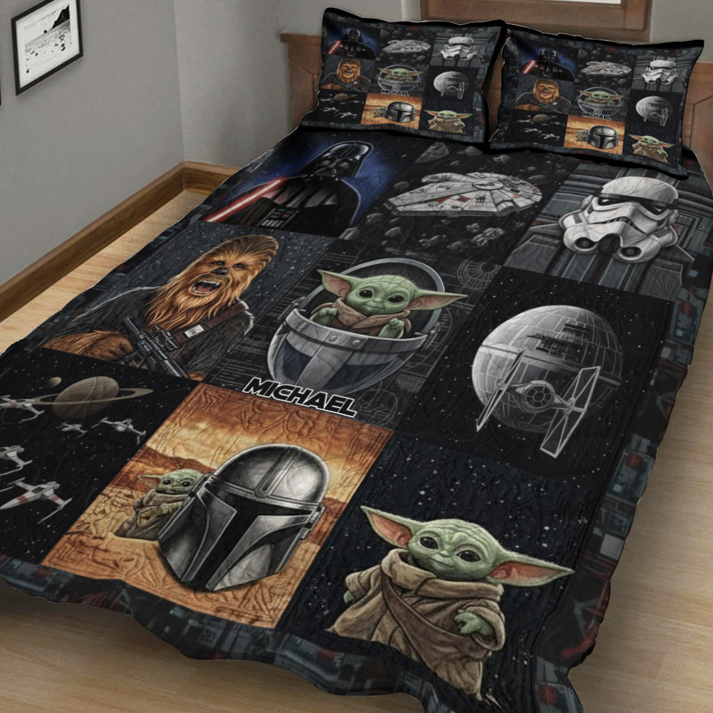 The Force - Personalized The Force Quilt Set