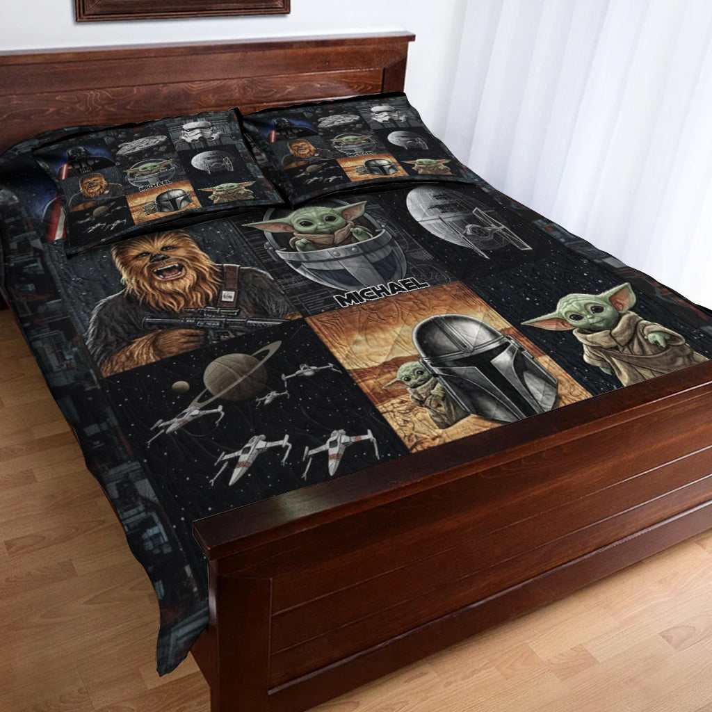 The Force - Personalized The Force Quilt Set