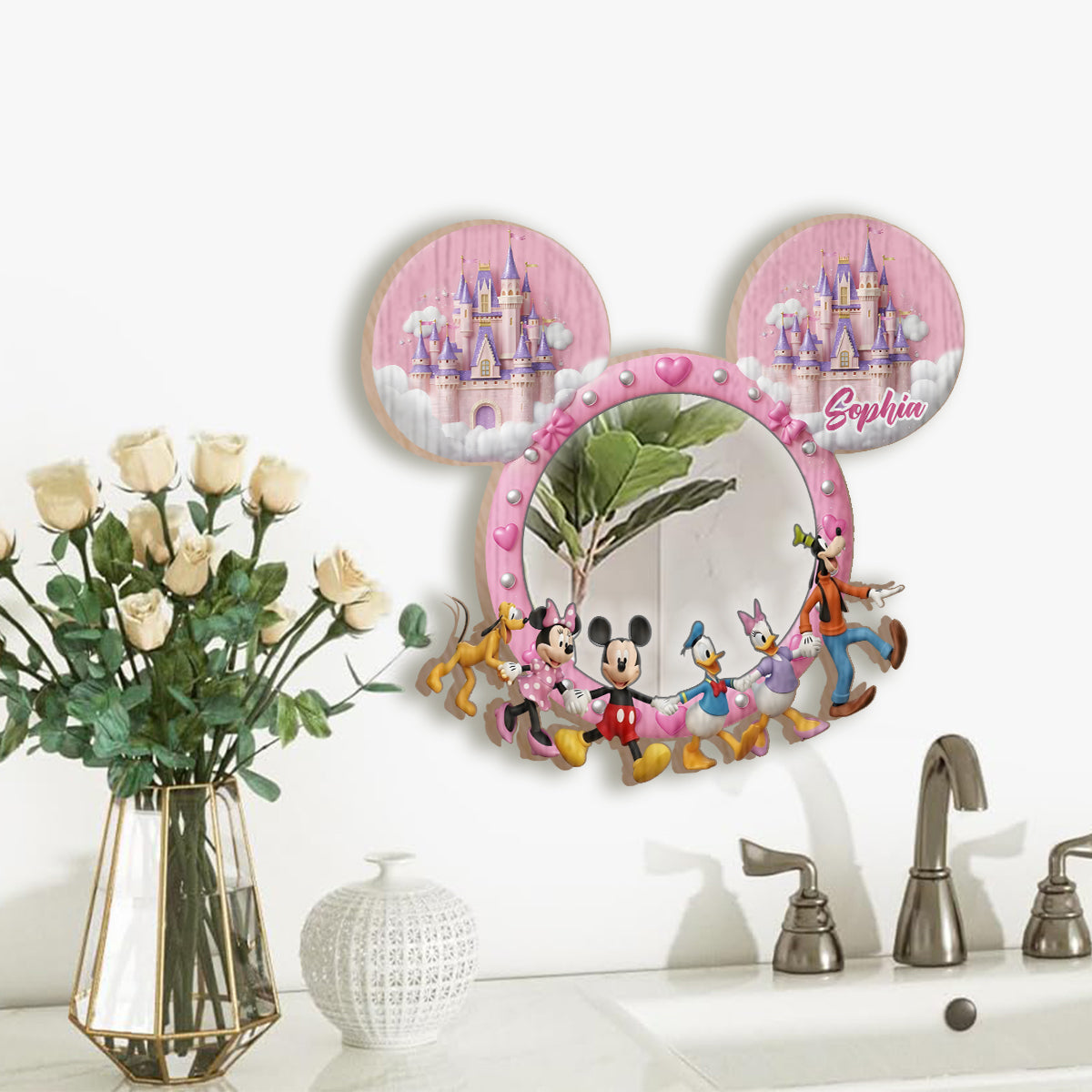 Magical Moment - Personalized Mouse Wall Hanging Mirror