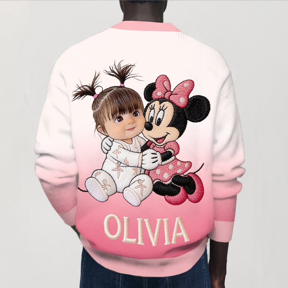 Magical Friends - Personalized Mouse Cardigan Sweater