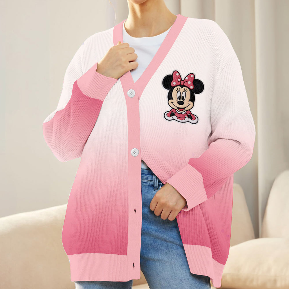 Magical Friends - Personalized Mouse Cardigan Sweater