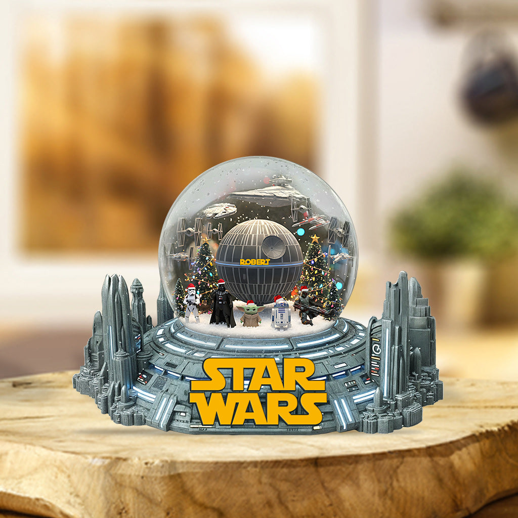 Merry Christmas - Personalized The Force Custom Shaped Acrylic Plaque