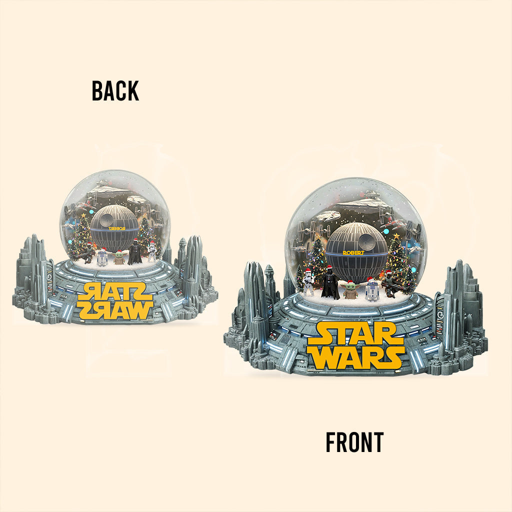 Merry Christmas - Personalized The Force Custom Shaped Acrylic Plaque