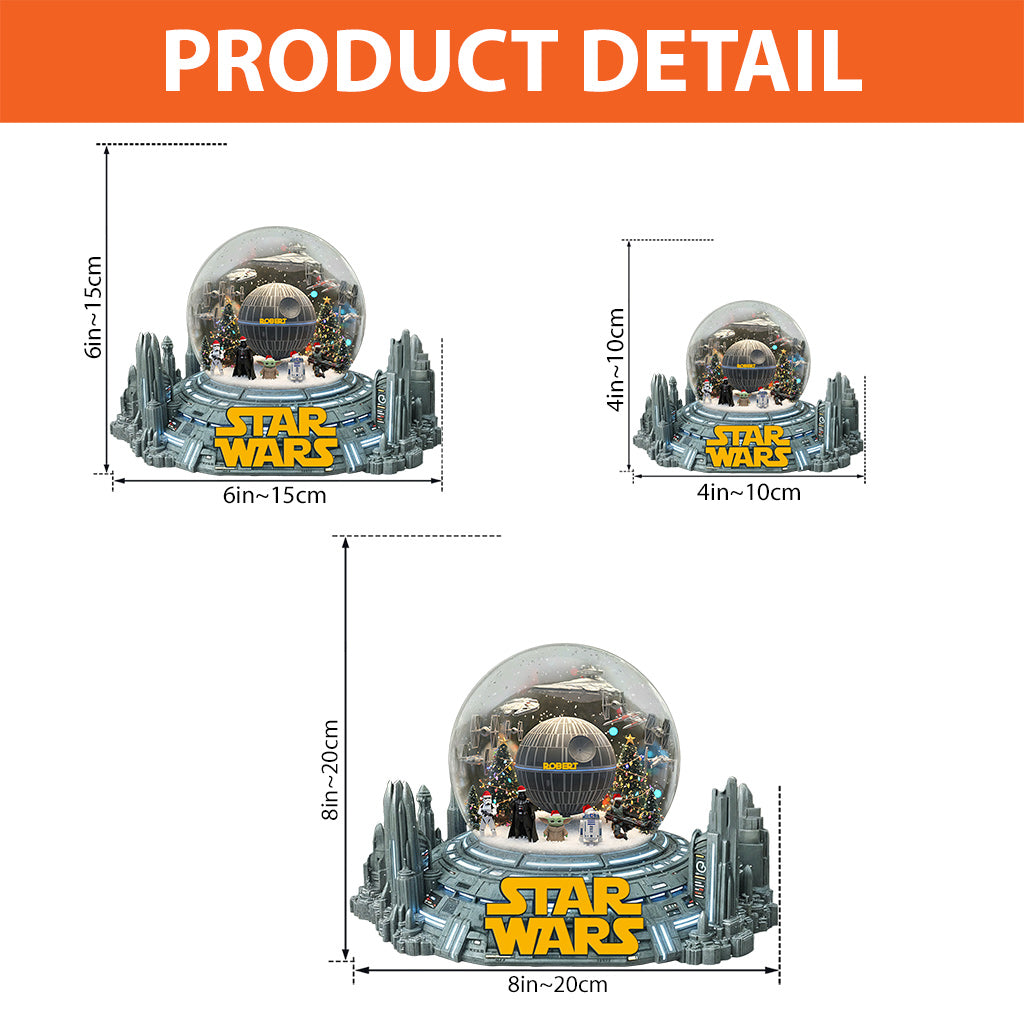 Merry Christmas - Personalized The Force Custom Shaped Acrylic Plaque