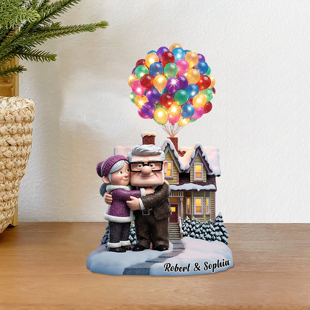 You & Me - Personalized Mouse Custom Shaped Acrylic Plaque