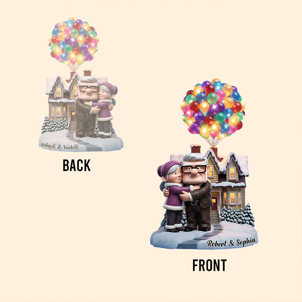 You & Me - Personalized Mouse Custom Shaped Acrylic Plaque