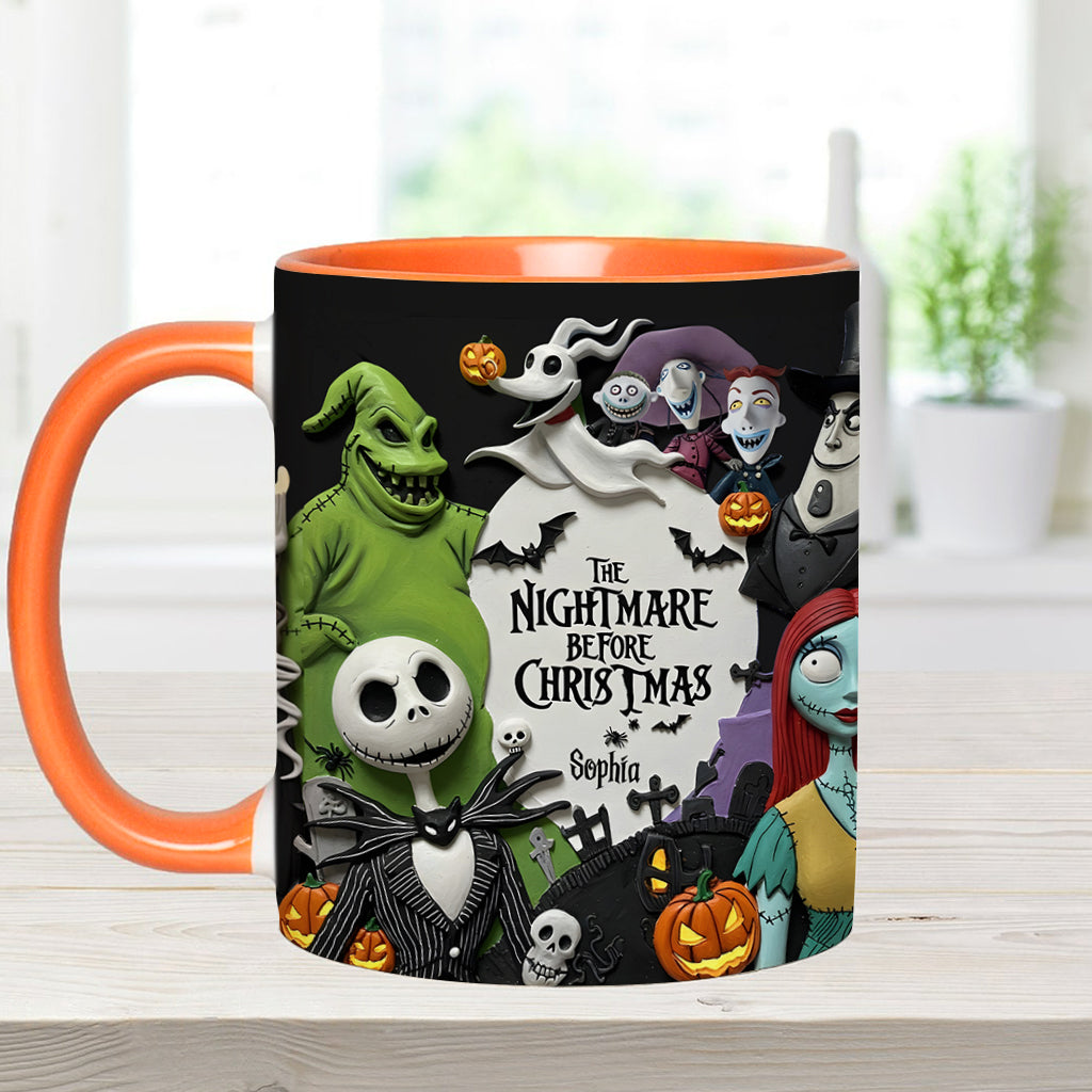 Nightmare - Personalized Nightmare Accent Mug