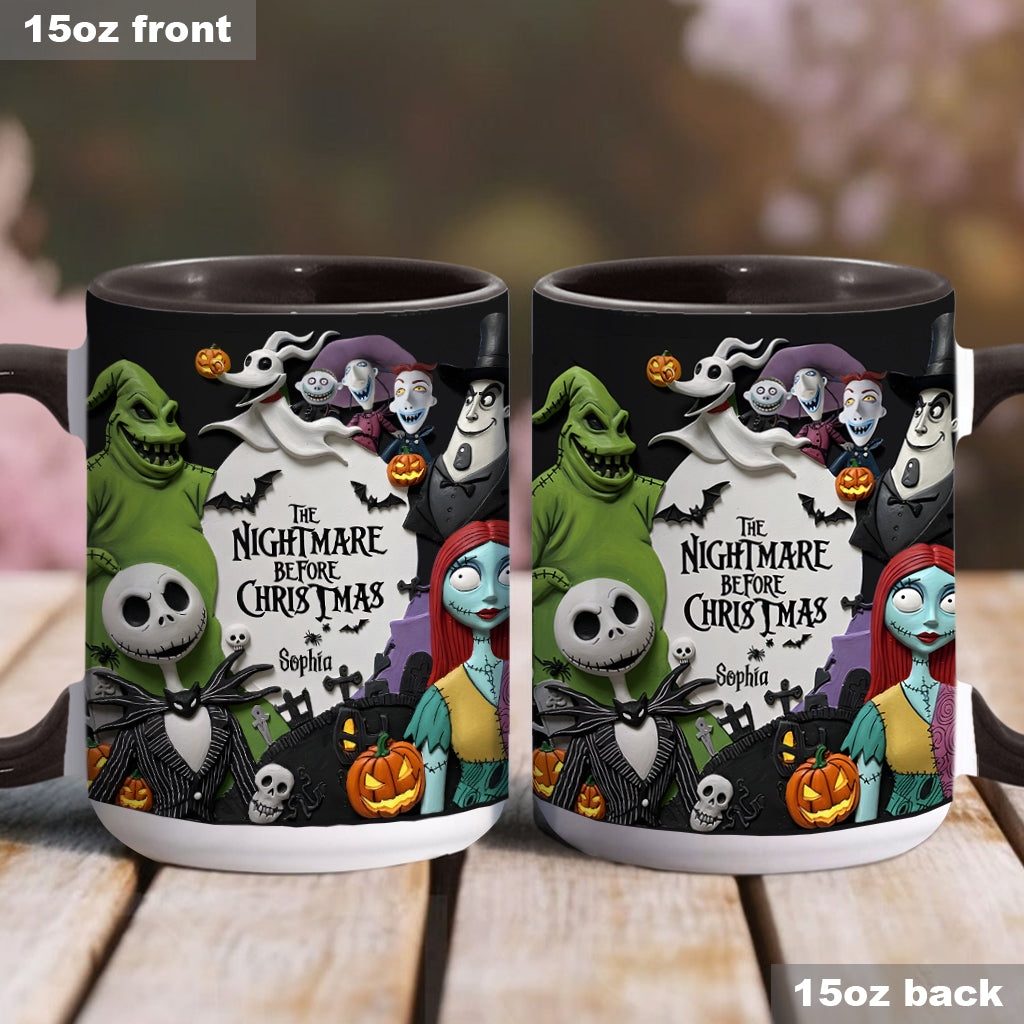 Nightmare - Personalized Nightmare Accent Mug