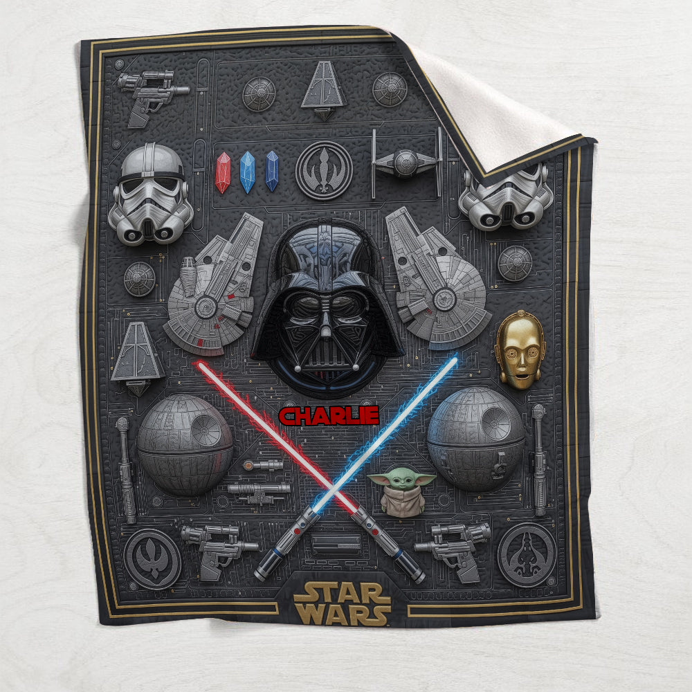 The Galaxy - Personalized The Force Blanket
