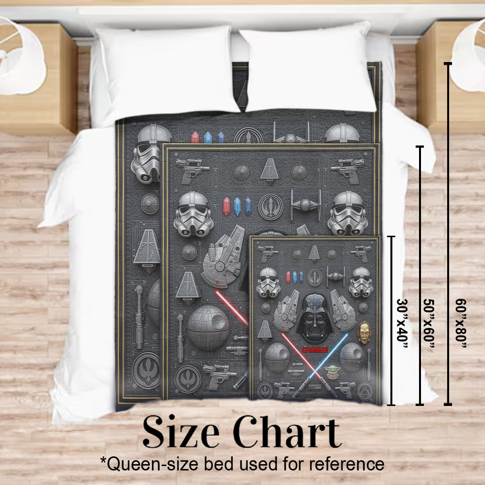The Galaxy - Personalized The Force Blanket