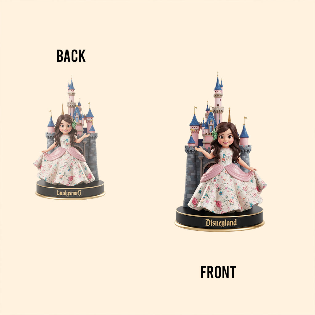 Magic Girls - Personalized Mouse Custom Shaped Acrylic Plaque