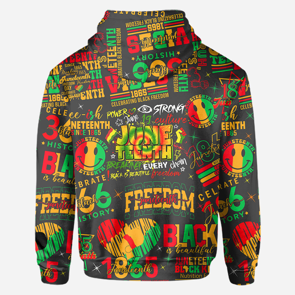 Juneteenth 1865 - Personalized African American All Over Shirt