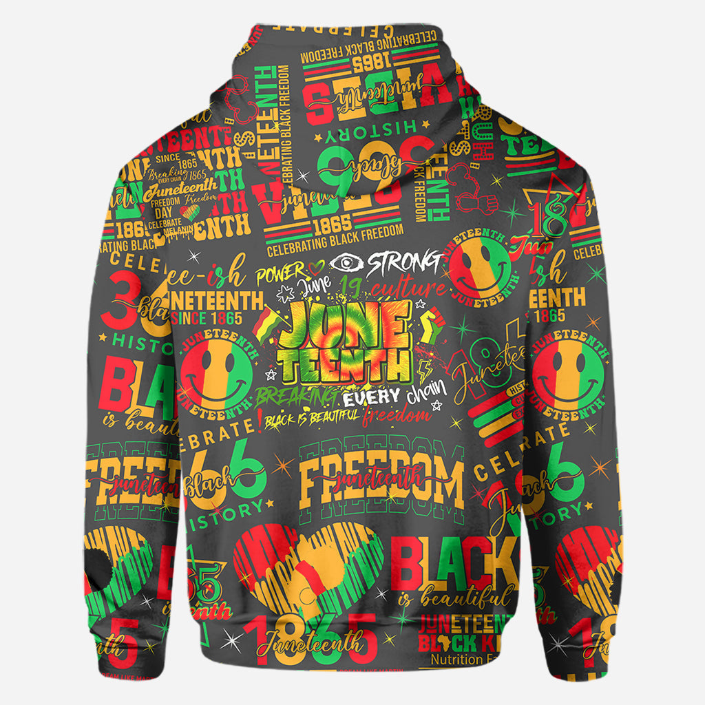 Juneteenth 1865 - Personalized African American All Over Shirt