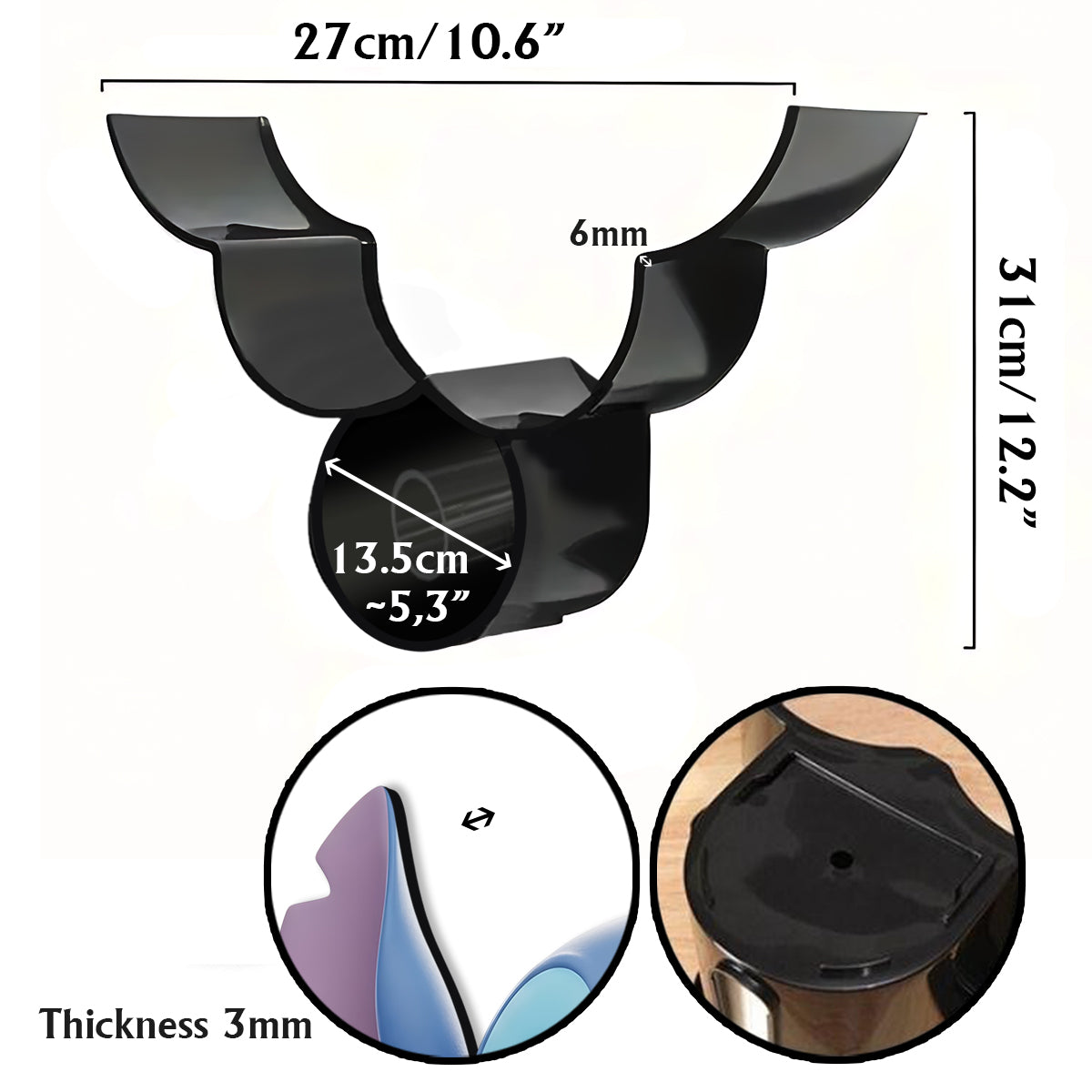 Your Napkin My Lord, Funny Blue Monster - Personalized Ohana Toilet Paper Holder Rack